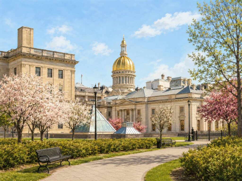 New Jersey State House representing legislative advocacy for nursing home residents